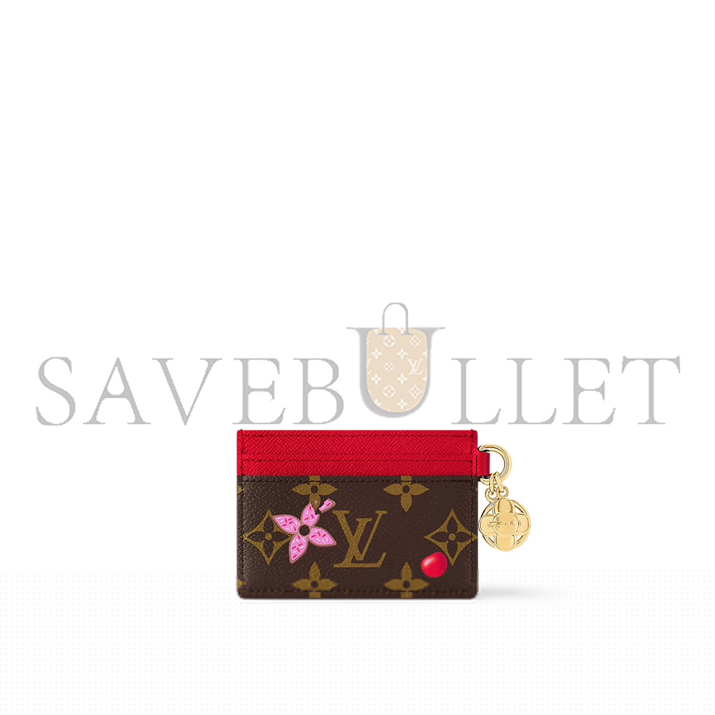 LOUIS VUITTON MASTER LV CHARMS BUSINESS CARD HOLDER M12215 (10.2*7.3*0.3cm)